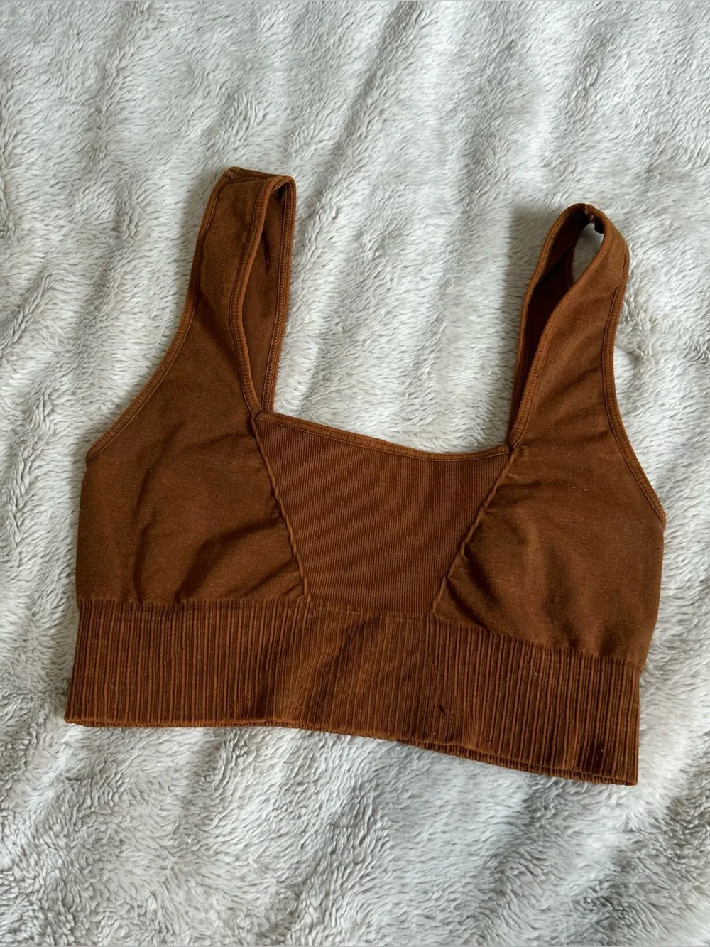 Free People Good Karma Square-Neck Bra